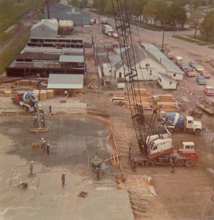 FEC Rock Valley in progress, 1974
